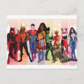 DC Pride Comic Hoesje 2022 Variant Briefkaart (Voorkant)