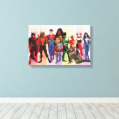 DC Pride Comic Hoesje 2022 Variant Canvas Afdruk (Insitu (Houten vloer))