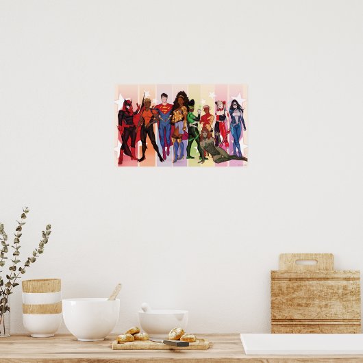 DC Pride Comic Hoesje 2022 Variant Poster (Keuken)