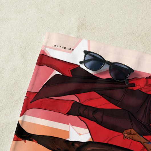 DC Pride Comic Hoesje 2022 Variant Strandlaken (In situ)