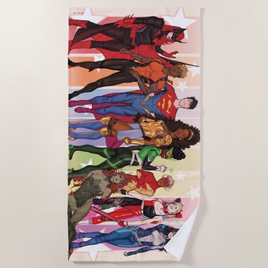 DC Pride Comic Hoesje 2022 Variant Strandlaken (Voorkant)