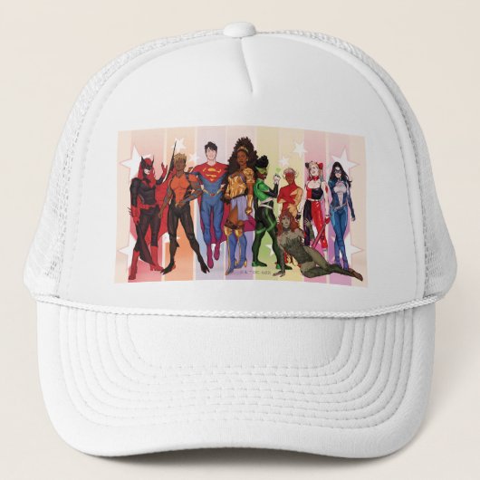 DC Pride Comic Hoesje 2022 Variant Trucker Pet (Voorkant)