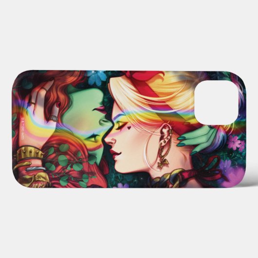 DC Pride Harley Quinn en Poison Ivy Comic Hoesje (Achterkant (horizontaal))