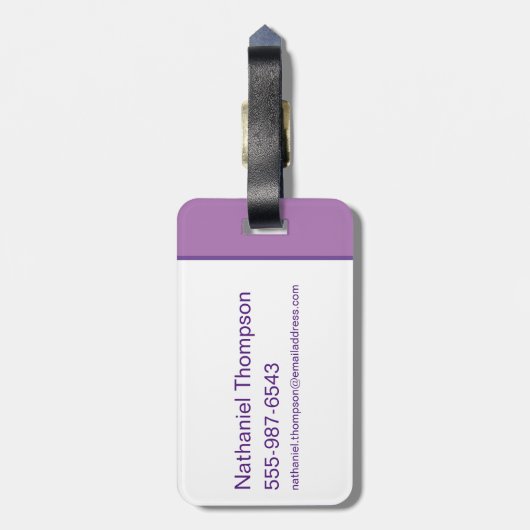 DC Pride Harley Quinn en Poison Ivy Comic Hoesje Bagagelabel (Achterkant verticaal)