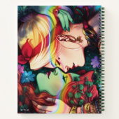 DC Pride Harley Quinn en Poison Ivy Comic Hoesje Notitieboek (Achterkant)