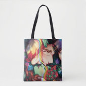 DC Pride Harley Quinn en Poison Ivy Comic Hoesje Tote Bag (Voorkant)