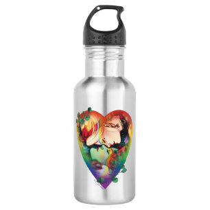 DC Pride Harley Quinn en Poison Ivy Comic Hoesje Waterfles
