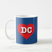 DC Red Heart - Ik hou van DC Koffiemok (Links)