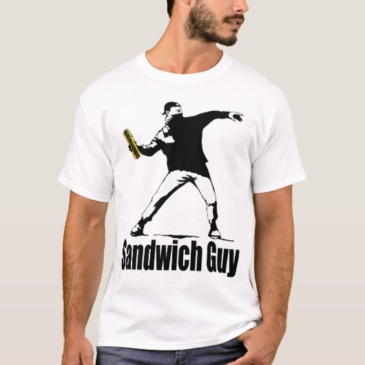 DC Sandwich Guy T-shirt (Voorkant)