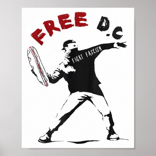 DC Sandwich Guy The Sandwich Guy Gratis voor DC Poster (Voorkant)