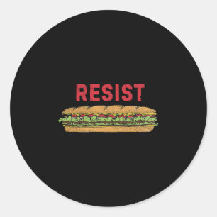 Dc Sandwich Man Weerstaat Sandwich Werper Anti-ijs Ronde Sticker