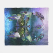 DC_Spirit van de Dragonfly Art Fleece Blanket Deken (Voorkant (Horizontaal))