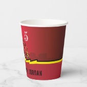 DC-strips | De Flash Birthday Papieren Bekers (Achterkant)