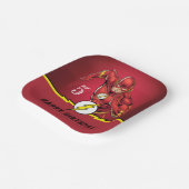 DC-strips | De Flash Birthday Papieren Bordje (Gebogen)