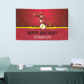 DC-strips | De Flash Birthday Spandoek (Beurs)