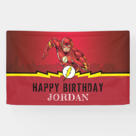 DC-strips | De Flash Birthday Spandoek