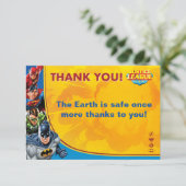 DC-strips | Justice League - Birthday Bedankkaart (Staand voorkant)