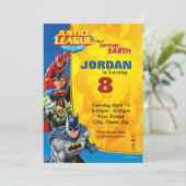 DC-strips | Justice League - Birthday Kaart (Staand voorkant)