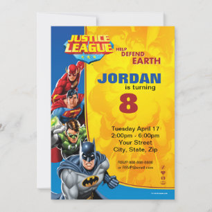 DC-strips   Justice League - Birthday Kaart