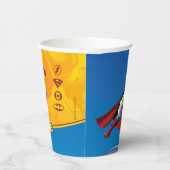 DC-strips | Justice League - Birthday Papieren Bekers (Rechts)