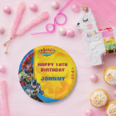 DC-strips | Justice League - Birthday Papieren Bordje (Feest)