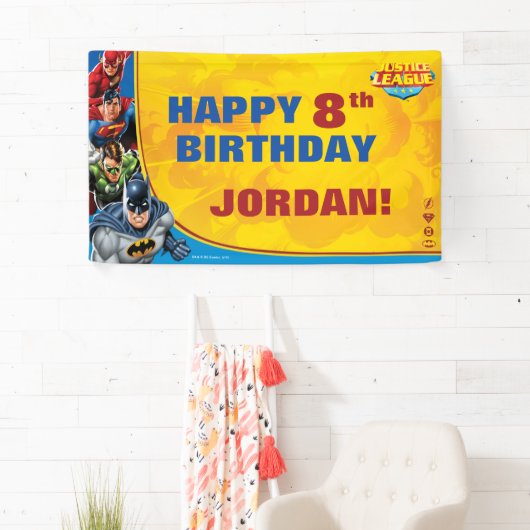 DC-strips | Justice League - Birthday Spandoek (Insitu)