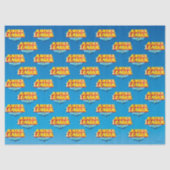 DC-strips | Justice League - Birthday Tissuepapier (Voorkant)