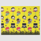 DC-strips | Justice League - Chibi Birthday Tissuepapier (Voorkant)