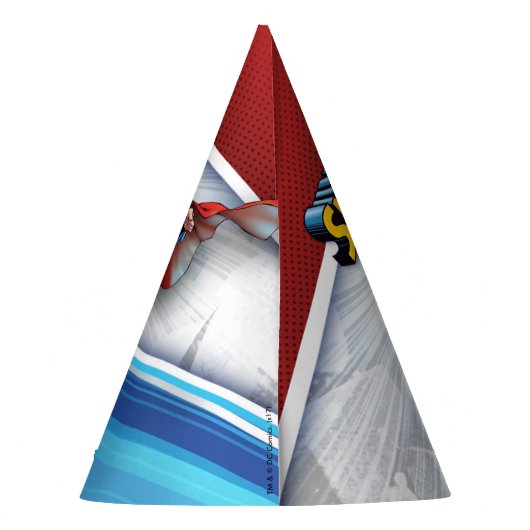 DC-strips | Superman - Birthday Feesthoedjes (Achterkant)