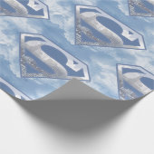 DC-strips | Superman | Cityscape Logo Cadeaupapier (Hoek)