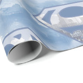 DC-strips | Superman | Cityscape Logo Cadeaupapier (Rol Hoek)