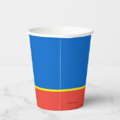 DC-strips | Superman Classic Logo - Birthday Papieren Bekers (Rechts)