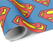 DC-strips | Superman | Klassieke Logo Cadeaupapier (Rol Hoek)