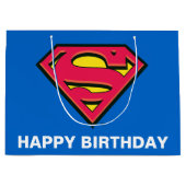 DC-strips | Superman | Klassieke Logo Groot Cadeauzakje (Voorkant)