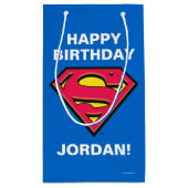 DC-strips | Superman | Klassieke Logo Klein Cadeauzakje (Achterkant)