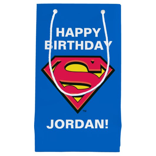 DC-strips | Superman | Klassieke Logo Klein Cadeauzakje (Voorkant)