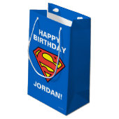 DC-strips | Superman | Klassieke Logo Klein Cadeauzakje (Achterkant Gekanteld)