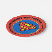 DC-strips | Superman | Klassieke Logo Papieren Bordje (Gekanteld)