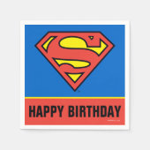 DC-strips | Superman | Klassieke Logo Servetten (Voorkant)