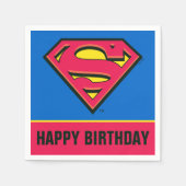 DC-strips | Superman | Klassieke Logo Servetten (Voorkant)