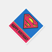 DC-strips | Superman | Klassieke Logo Servetten (Hoek)