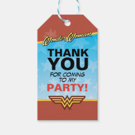 DC-strips | Woeddag Wonder Woman Cadeaulabel