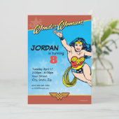 DC-strips | Woeddag Wonder Woman Kaart (Staand voorkant)