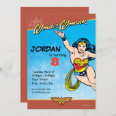 DC-strips | Woeddag Wonder Woman Kaart (Voorkant / Achterkant)
