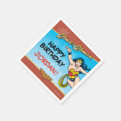 DC-strips | Woeddag Wonder Woman Servet (Hoek)