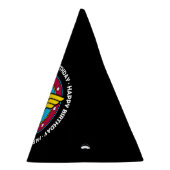 DC-strips | Wonder Woman Circle & Stars Logo Feesthoedjes (Rechts)