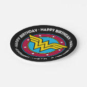 DC-strips | Wonder Woman Circle & Stars Logo Papieren Bordje (Gekanteld)