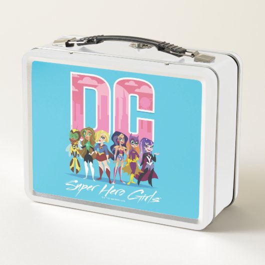 DC Super Hero Girls line-up (Achterkant)