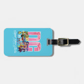 DC Super Hero Girls line-up Bagagelabel (Voorkant horizontaal)