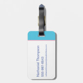 DC Super Hero Girls line-up Bagagelabel (Achterkant verticaal)